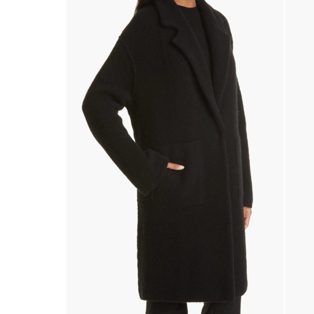 Vince Merino Wool Blend Longline Cardigan - Size M